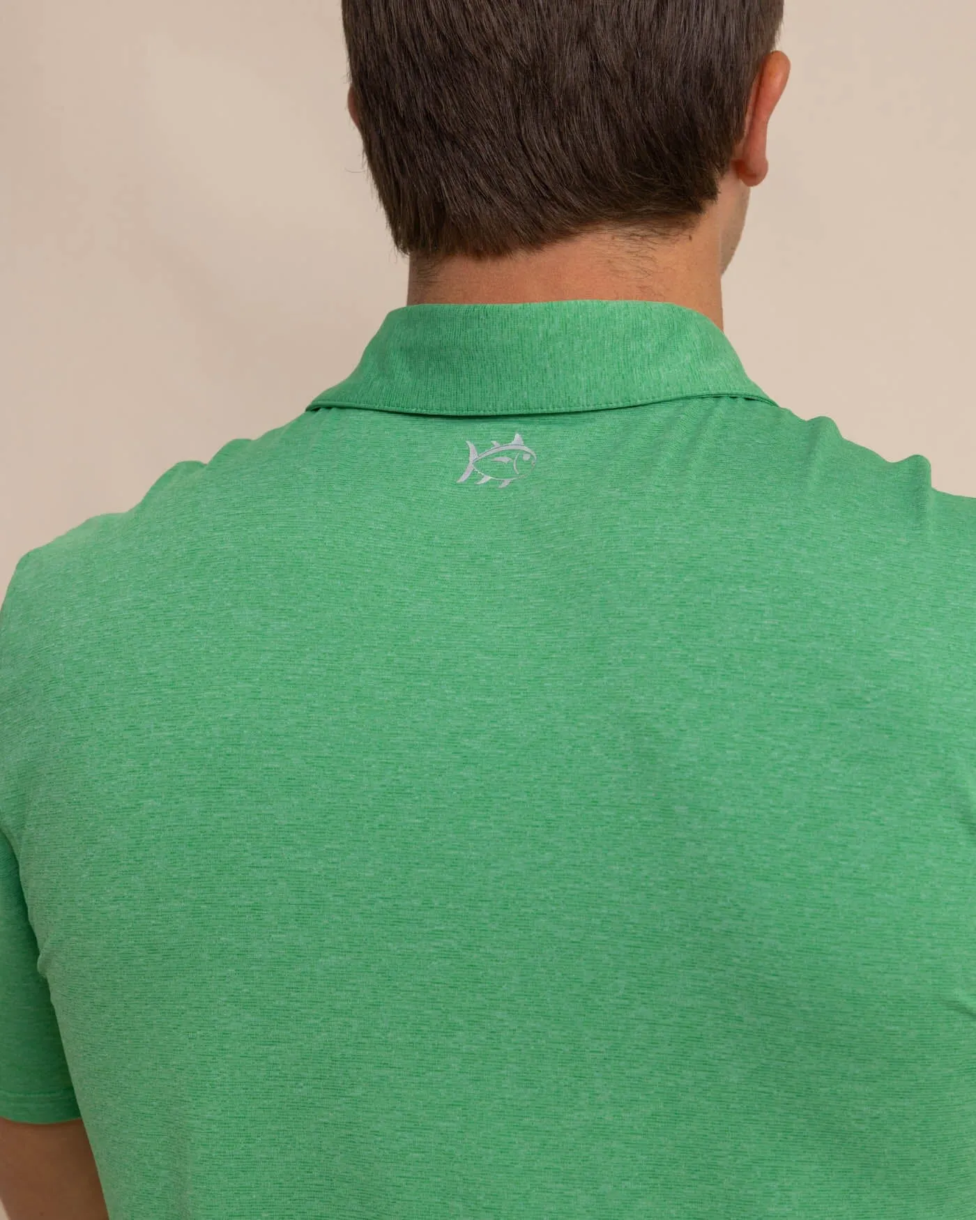 brrr°®-eeze Heather Performance Polo Shirt sold by Southern Tide product image thumbnail 5