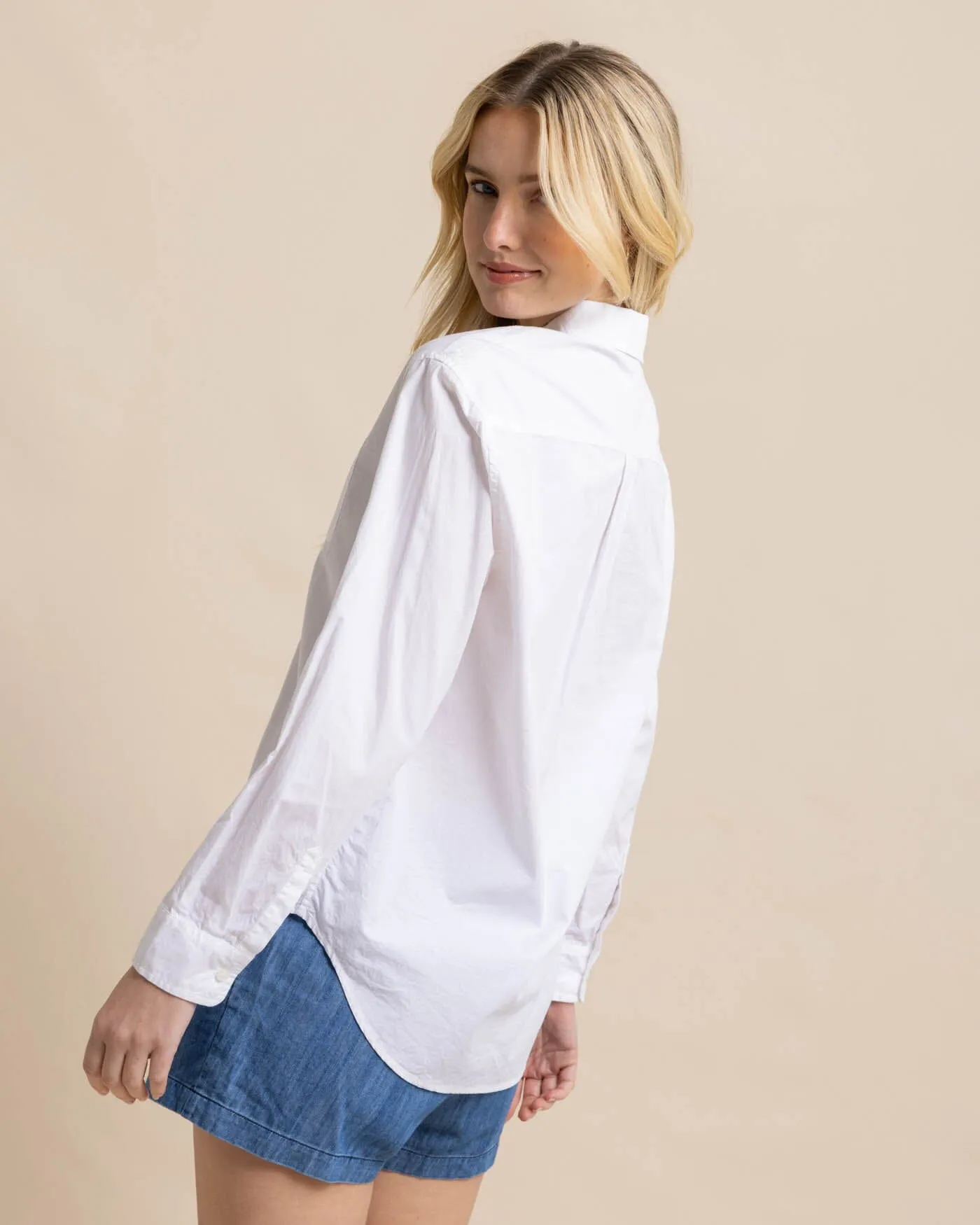 Katherine Poplin Shirt sold by Southern Tide product image thumbnail 5