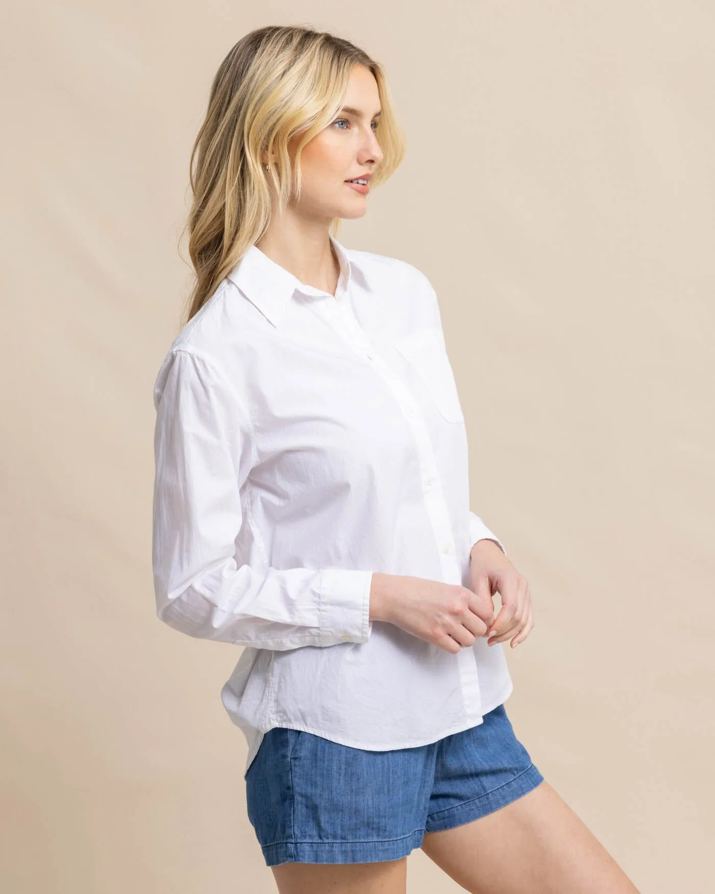 Katherine Poplin Shirt sold by Southern Tide product image thumbnail 3