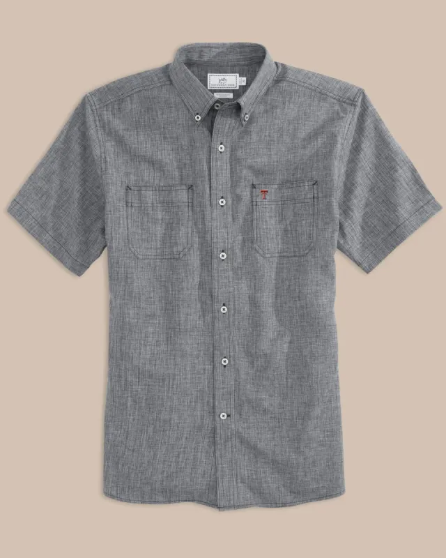 Texas Tech Red Raiders Short Sleeve Button Down Dock Shirt sold by Southern Tide