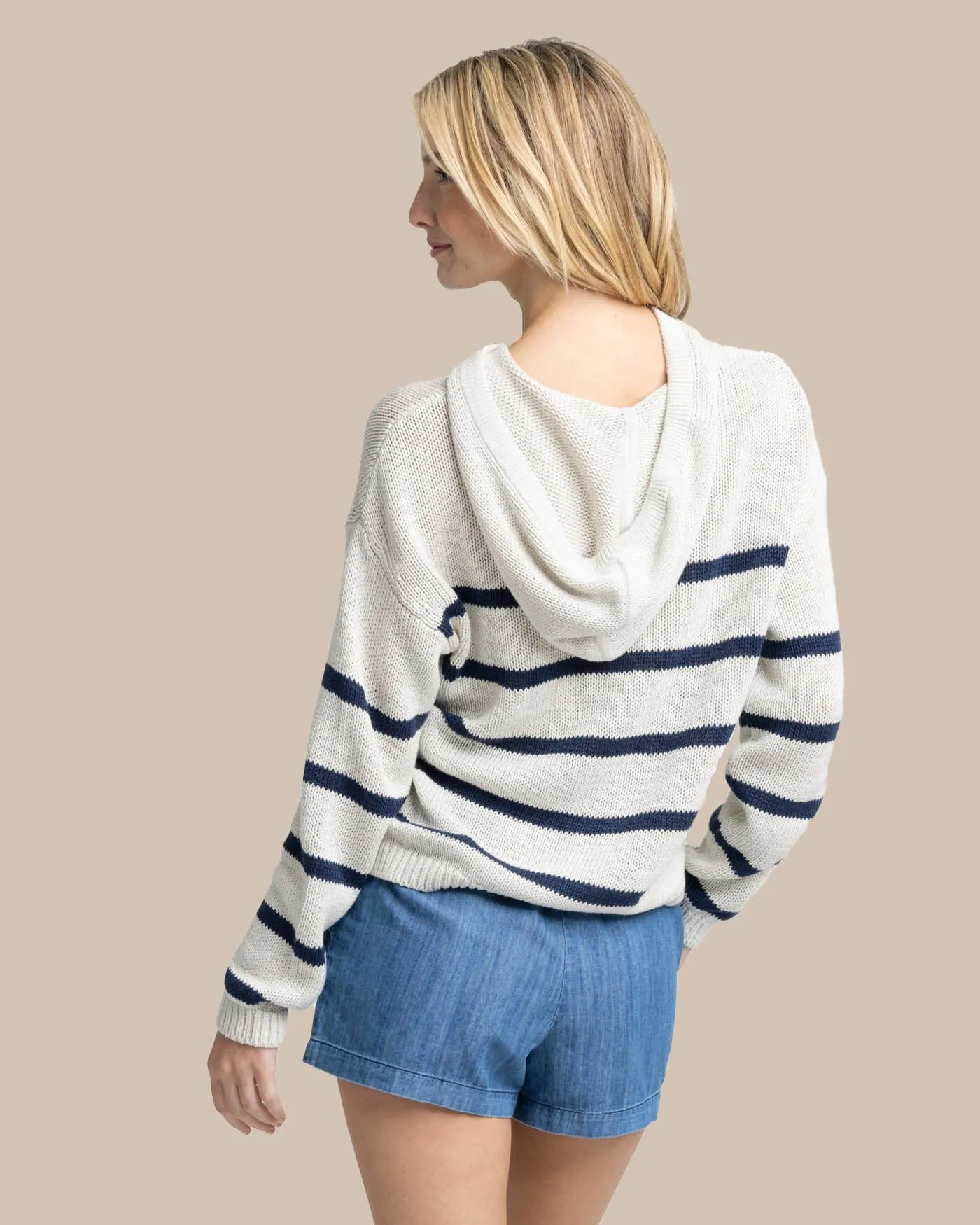 Everlee Striped Hoodie Sweater sold by Southern Tide product image thumbnail 3