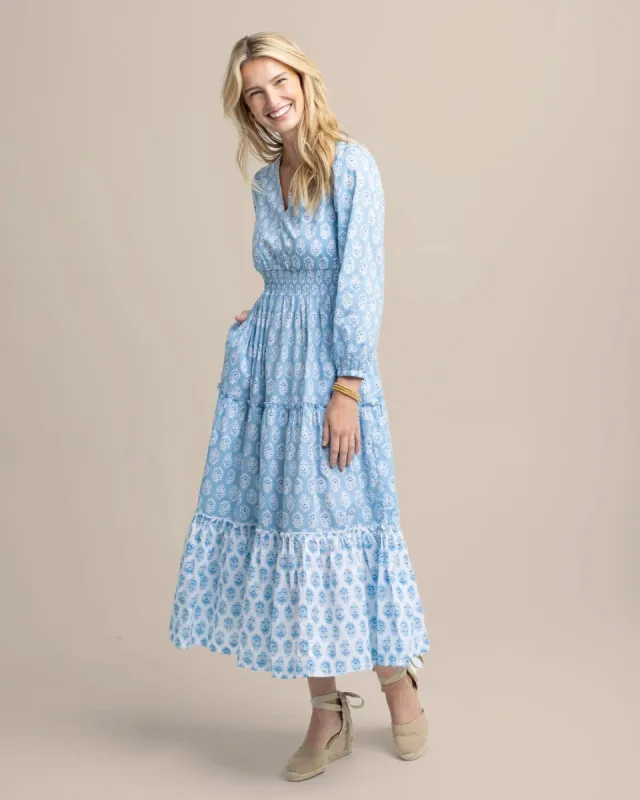 Blaire Garden Variety Printed Maxi Dress sold by Southern Tide