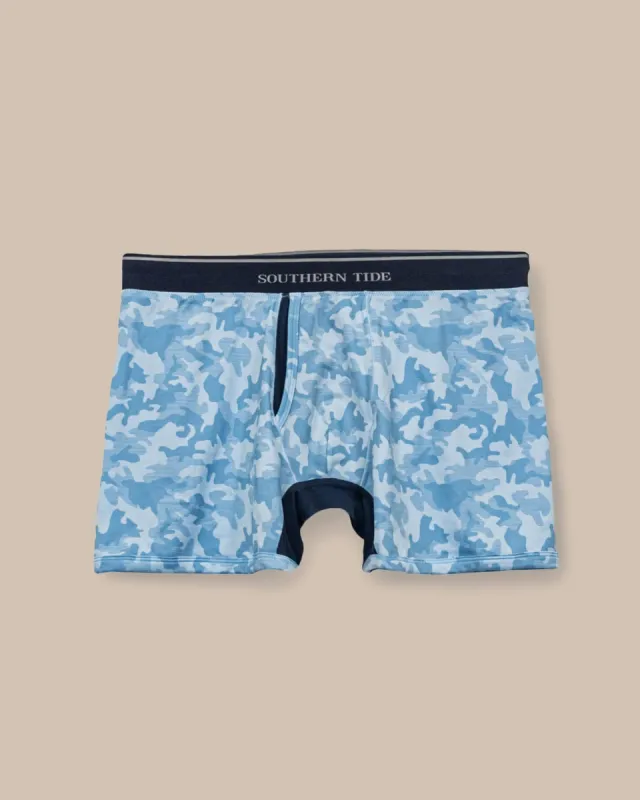 Island Camo Boxer Brief sold by Southern Tide