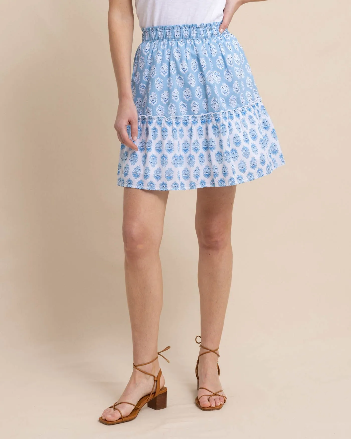 Keely Garden Variety Printed Skirt sold by Southern Tide