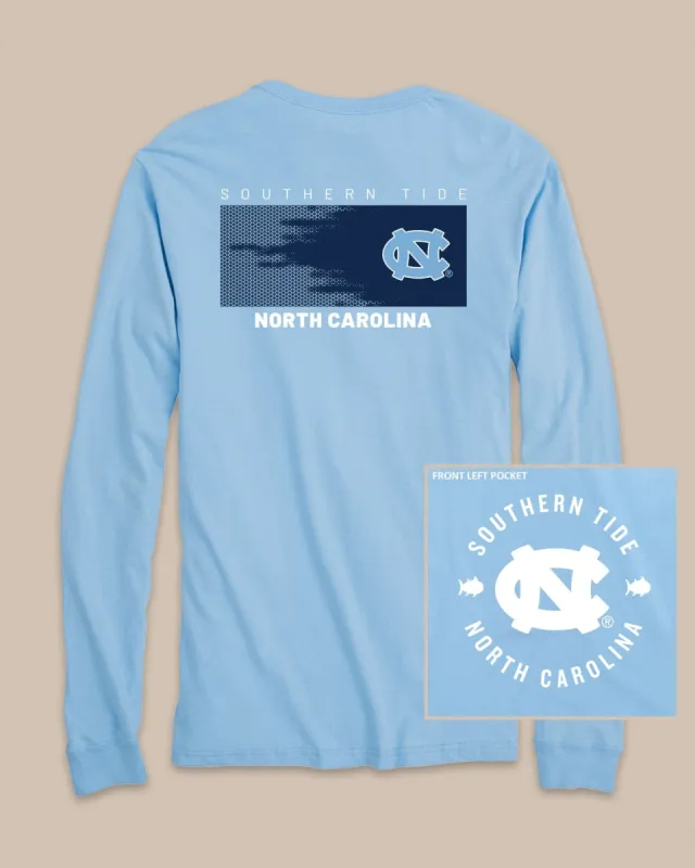 UNC Tar Heels Gameday Hexagon Gradient T-Shirt sold by Southern Tide