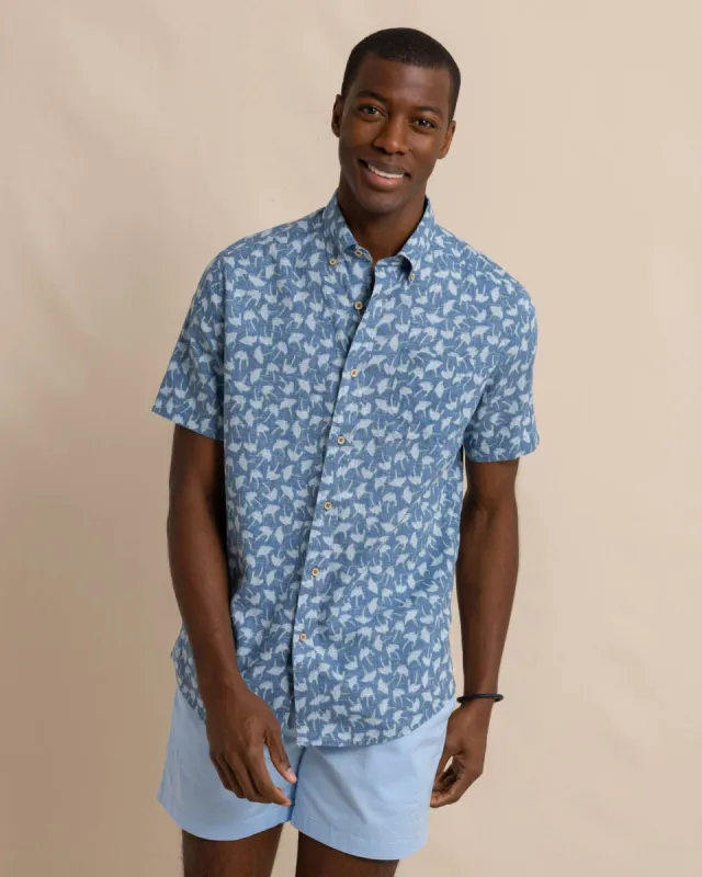 Summer Rays Short Sleeve Sport Shirt made by Southern Tide