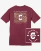 College of Charleston Halftone Monstera T-Shirt sold by Southern Tide
