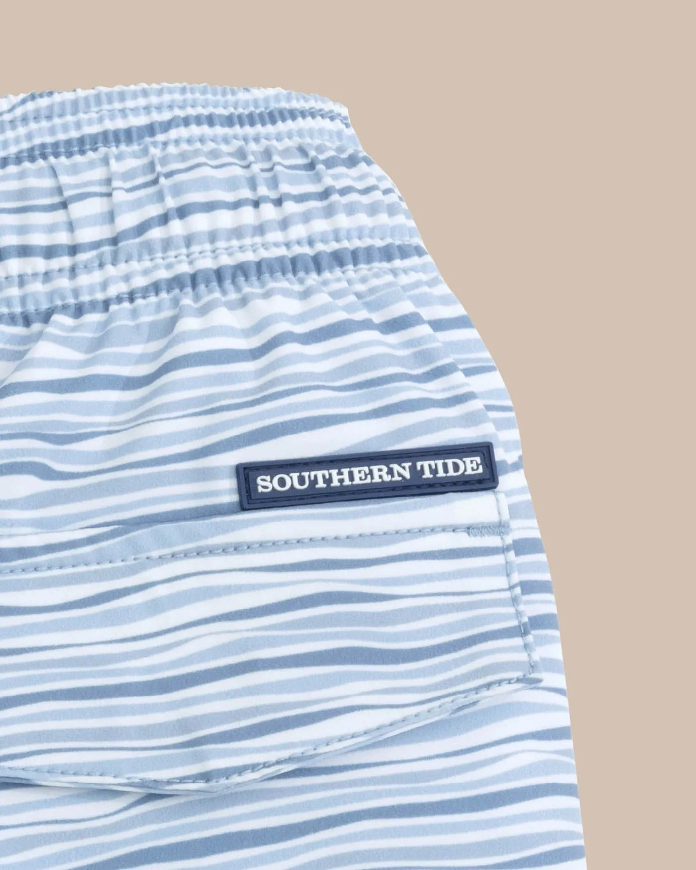 Boys Ocean Water Stripe Swim Trunk sold by Southern Tide product image thumbnail 3