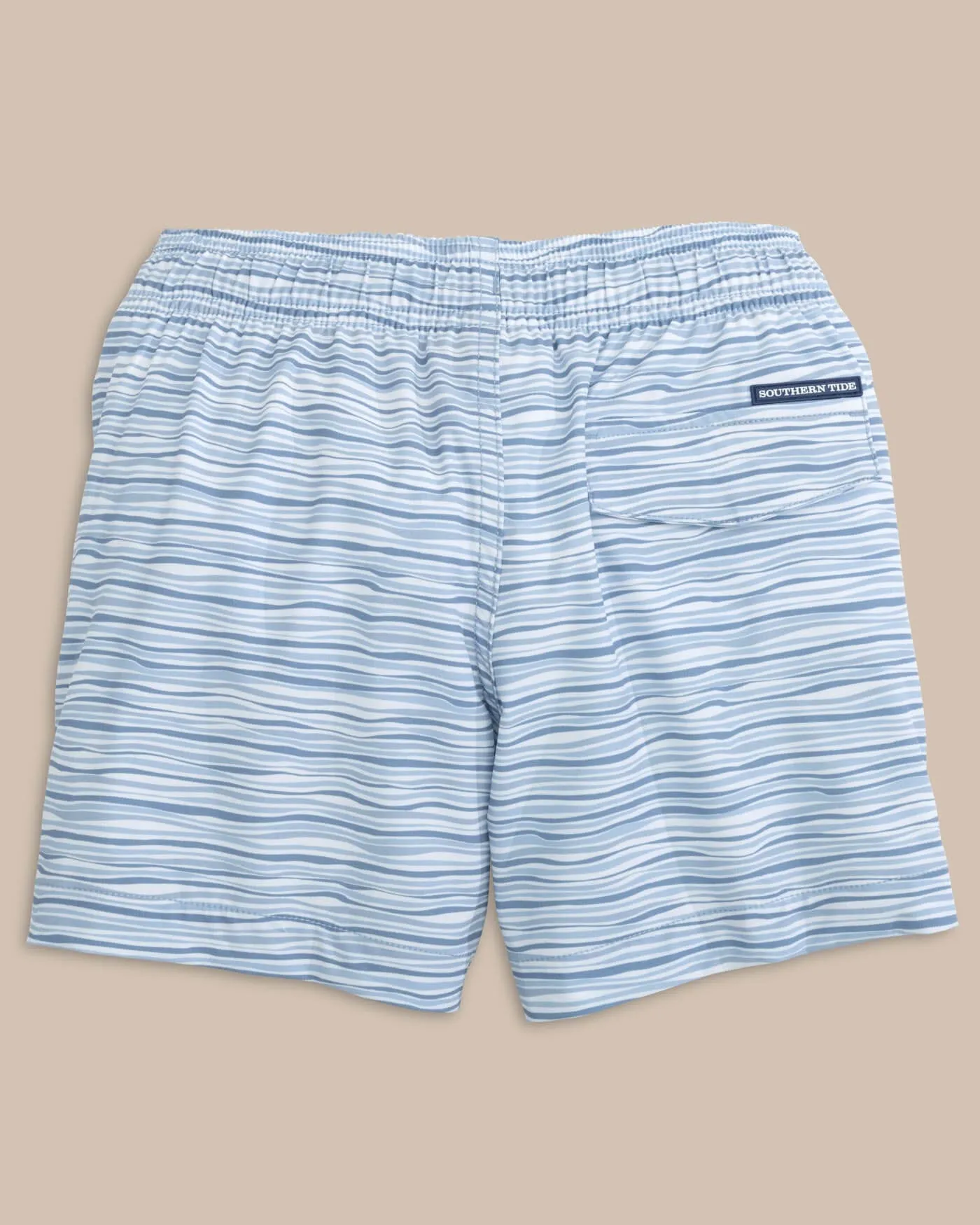 Boys Ocean Water Stripe Swim Trunk sold by Southern Tide product image thumbnail 2