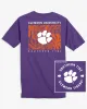 Clemson Tigers Halftone Monstera T-Shirt sold by Southern Tide