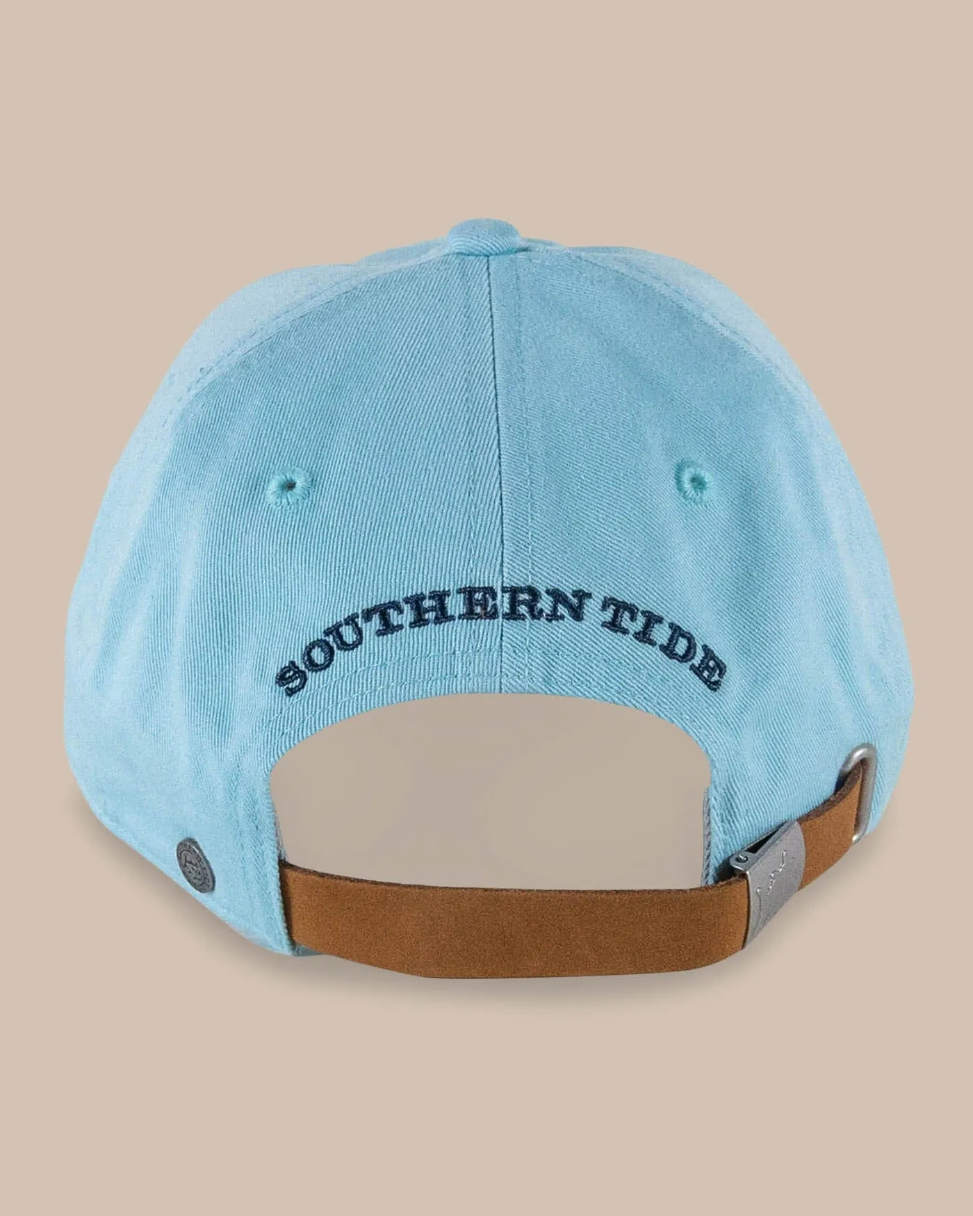 Mini Skipjack Leather Strap Hat sold by Southern Tide product image thumbnail 2