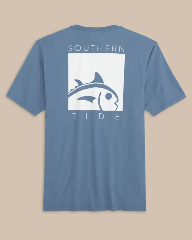 Cropped Skipjack Box Short Sleeve T-Shirt sold by Southern Tide