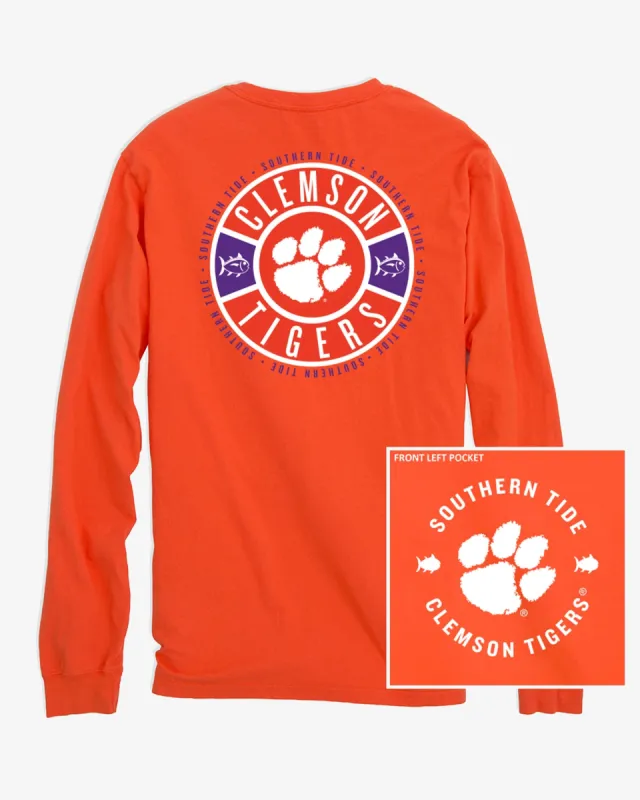 Clemson Tigers Ring Badge T-Shirt sold by Southern Tide