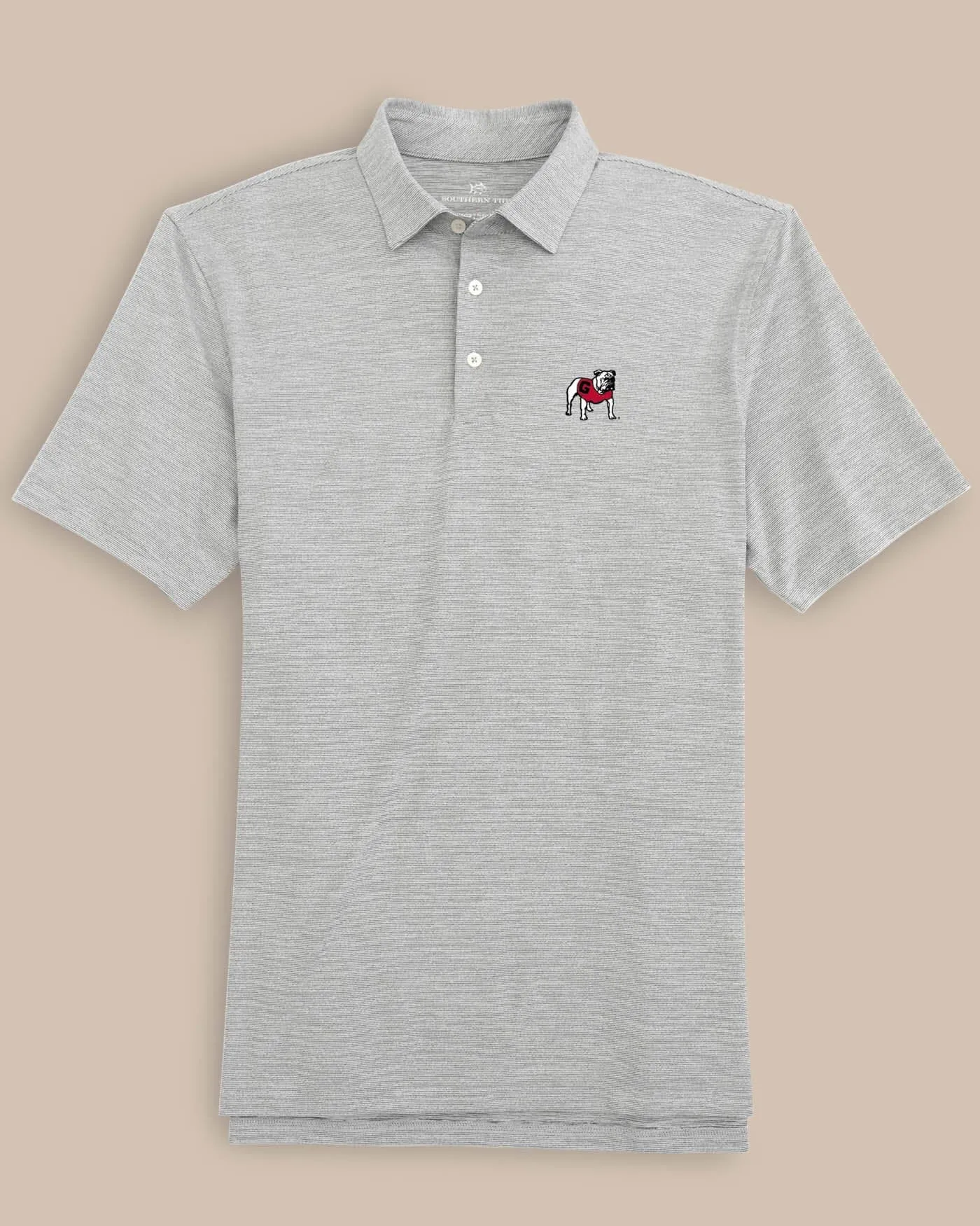 Georgia Bulldogs Driver Spacedye Polo Shirt sold by Southern Tide