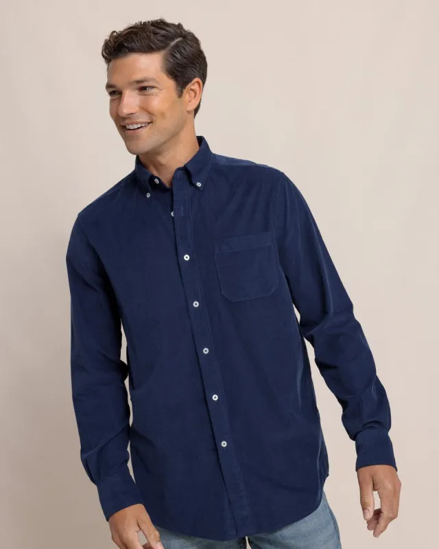 Lightweight Bedford Cord Long Sleeve Sport Shirt sold by Southern Tide