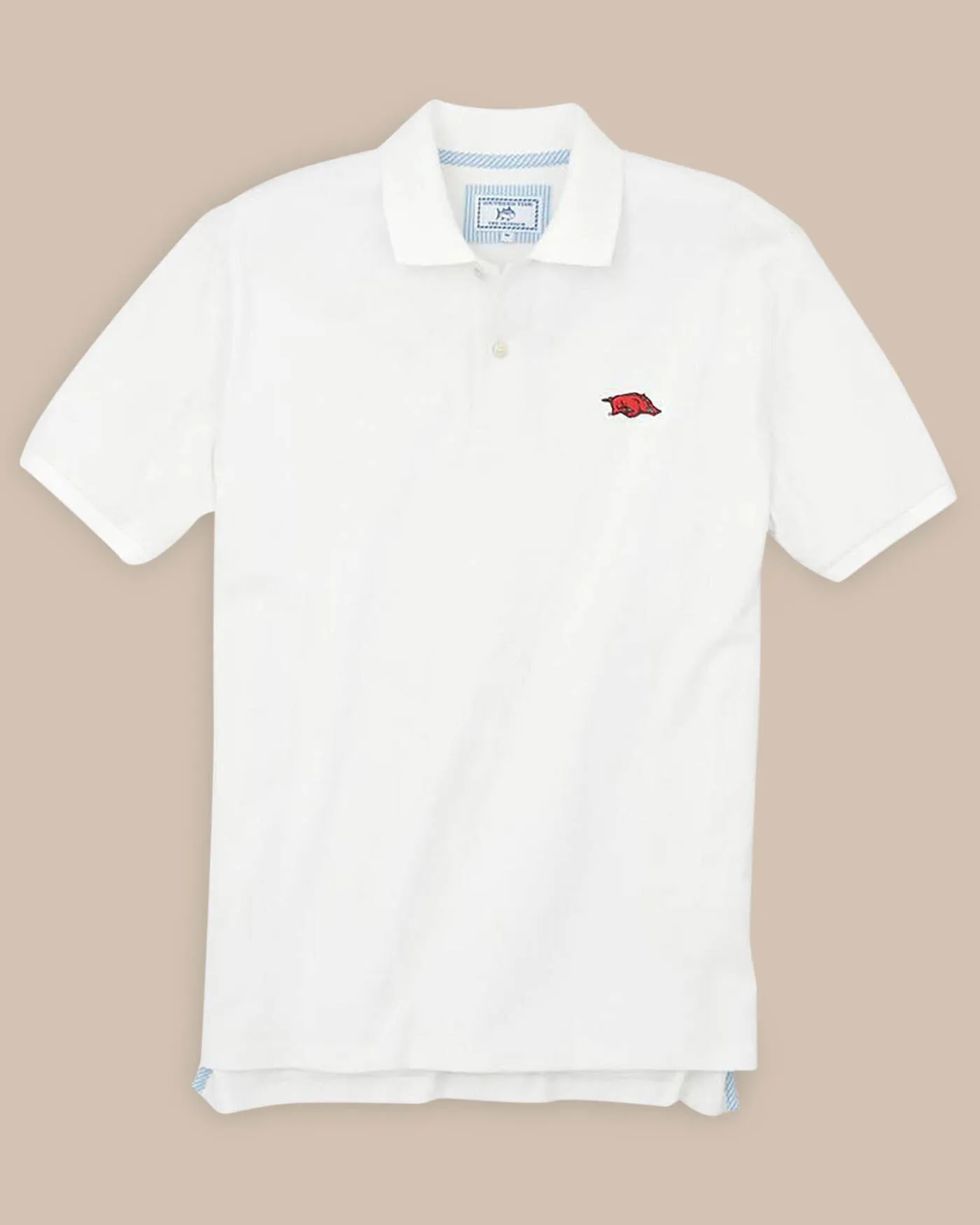Arkansas Razorbacks Pique Polo Shirt sold by Southern Tide product image thumbnail 4
