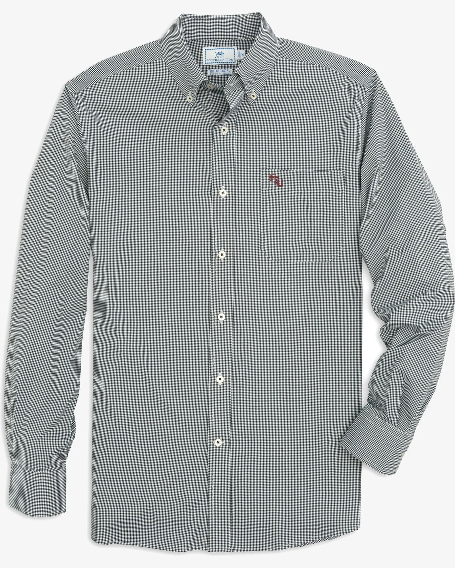 FSU Seminoles Gingham Button Down Shirt sold by Southern Tide product image thumbnail 2