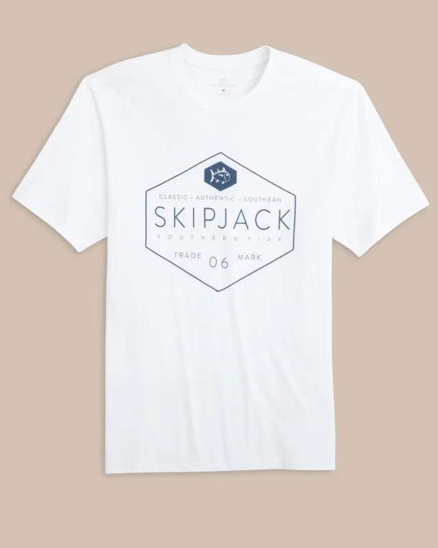 Skipjack Honeycomb Front Graphic Short Sleeve T-Shirt sold by Southern Tide