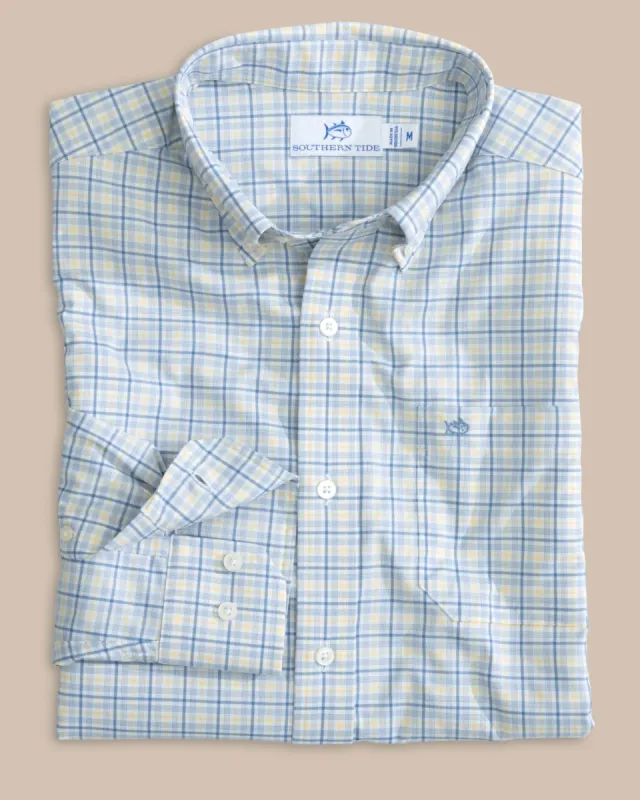 Intercoastal Falls Park Plaid Long Sleeve Sport Shirt sold by Southern Tide