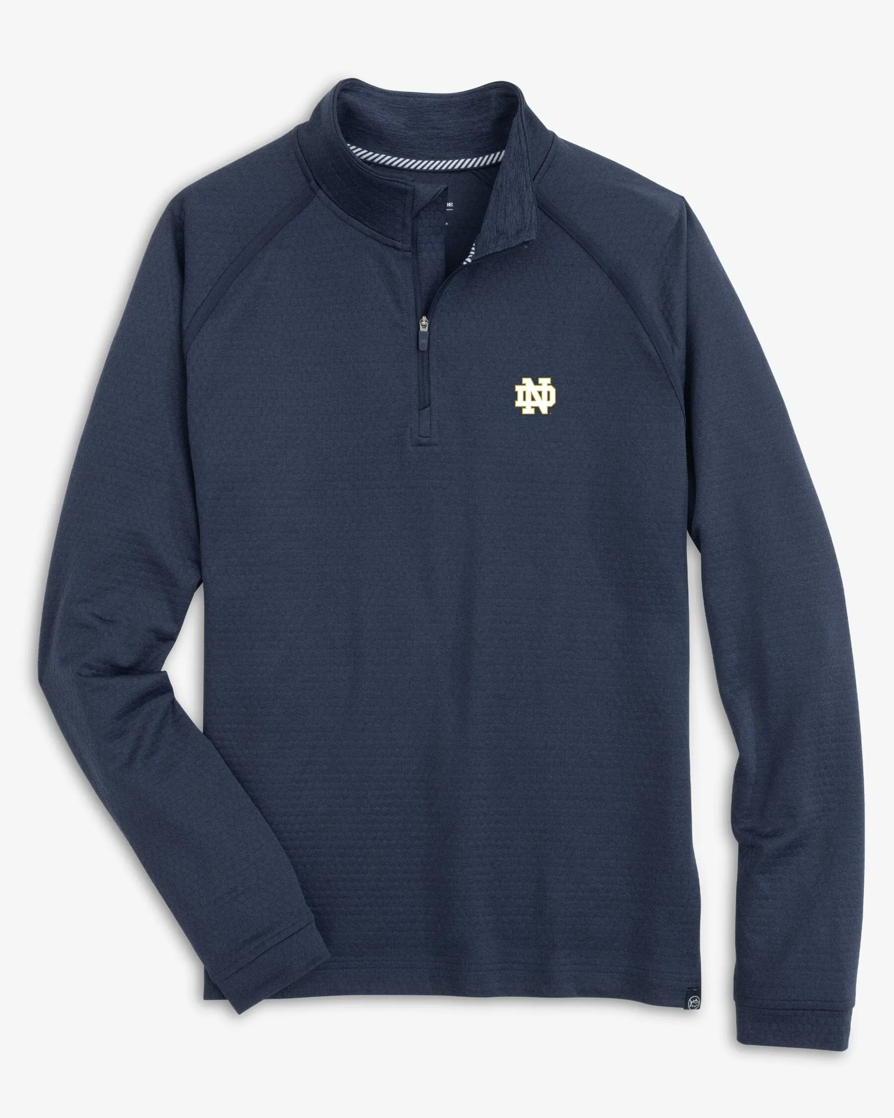 Notre Dame Fighting Irish Scuttle Heather Quarter Zip sold by Southern Tide product image thumbnail 2
