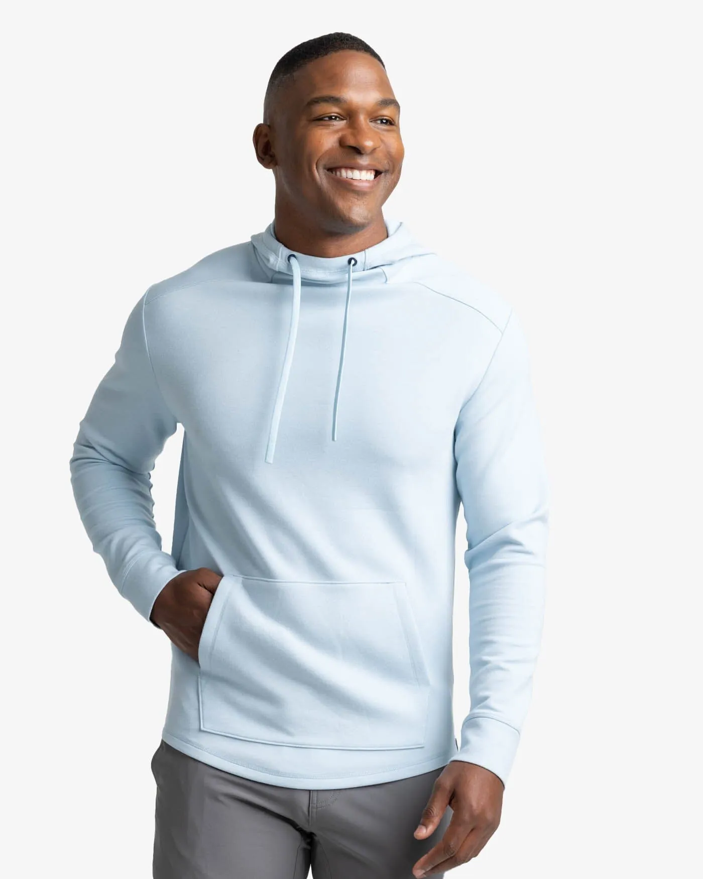 Stratford Heather Interlock Hoodie sold by Southern Tide product image thumbnail 2