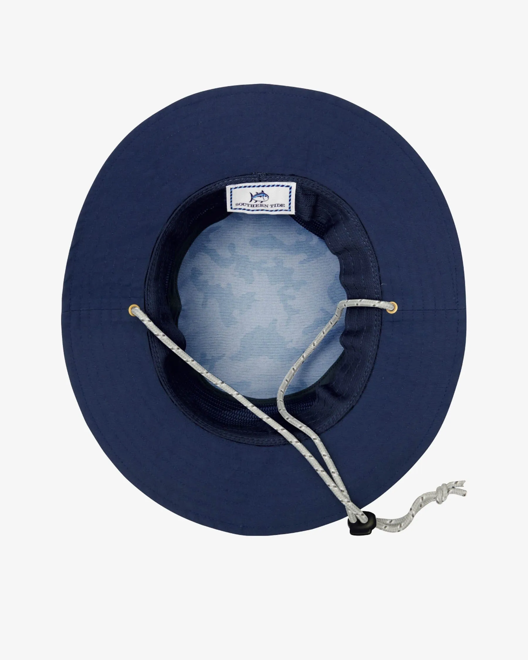 Waterway Camo Print Performance Sun Hat - Navy sold by Southern Tide product image thumbnail 5