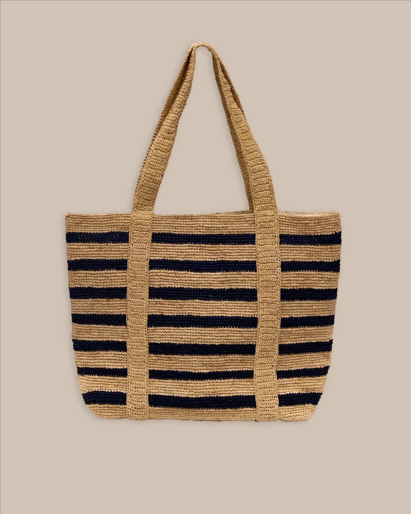 Striped Straw Hat Carrier Beach Tote sold by Southern Tide product image thumbnail 5