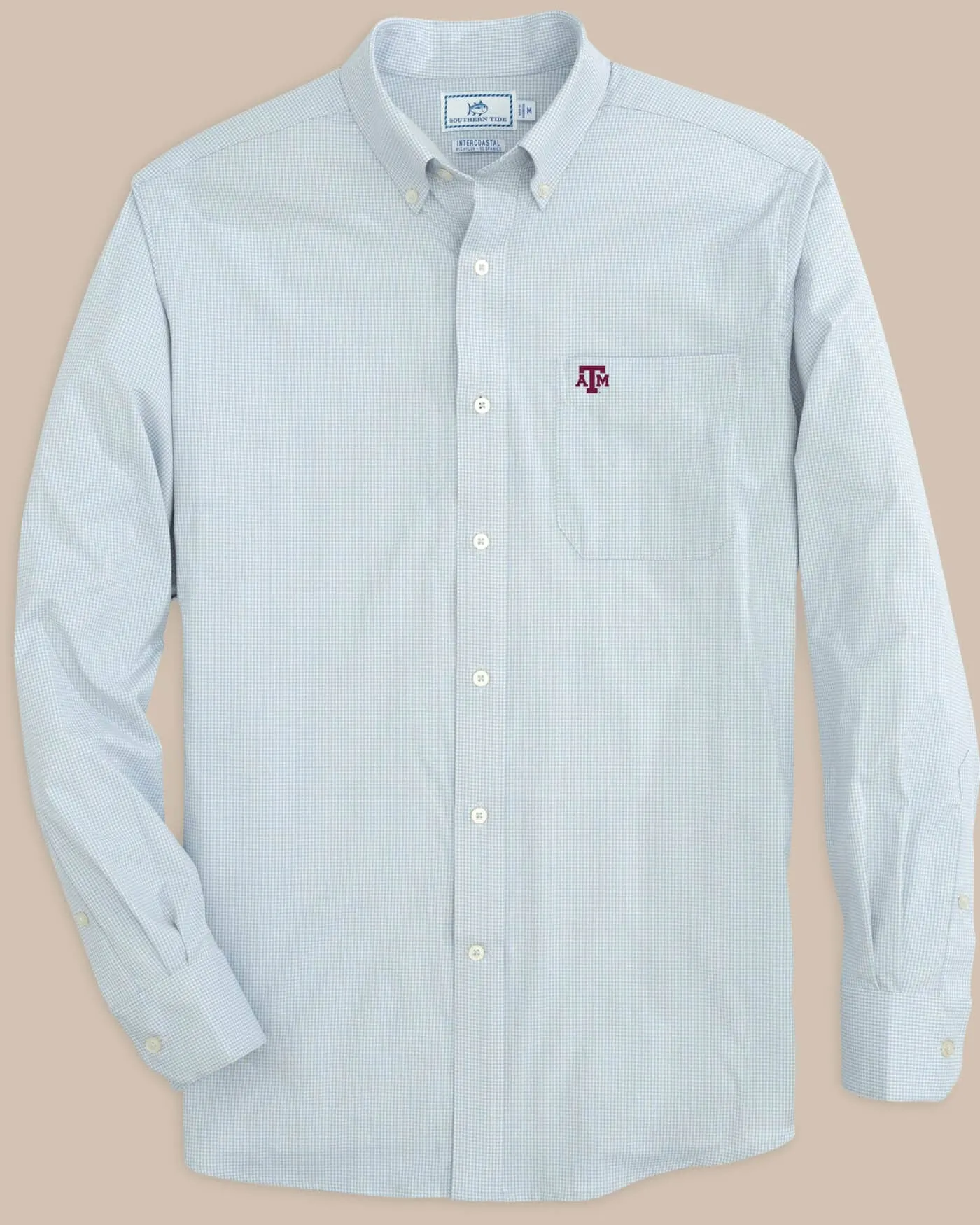 Texas A&M Aggies Gingham Button Down Shirt sold by Southern Tide