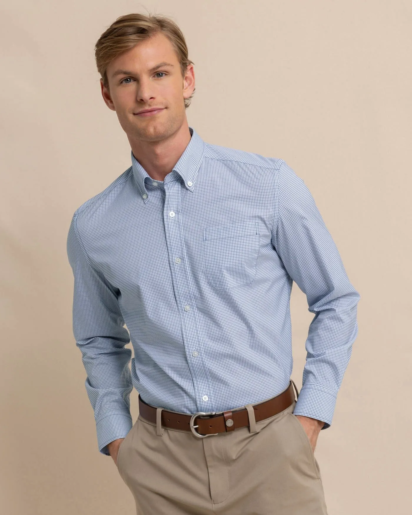 Rosemont brrr°® Intercoastal Performance Sport Shirt sold by Southern Tide