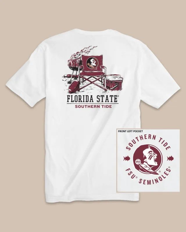 FSU Seminoles Gameday BBQ Tailgate T-Shirt sold by Southern Tide