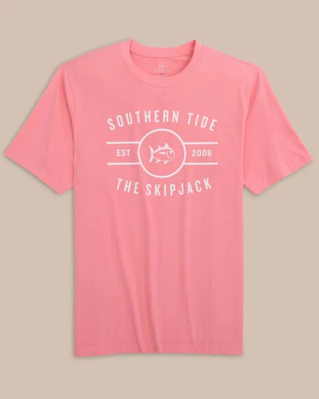 Across the Chest Skipjack Short Sleeve T-Shirt sold by Southern Tide