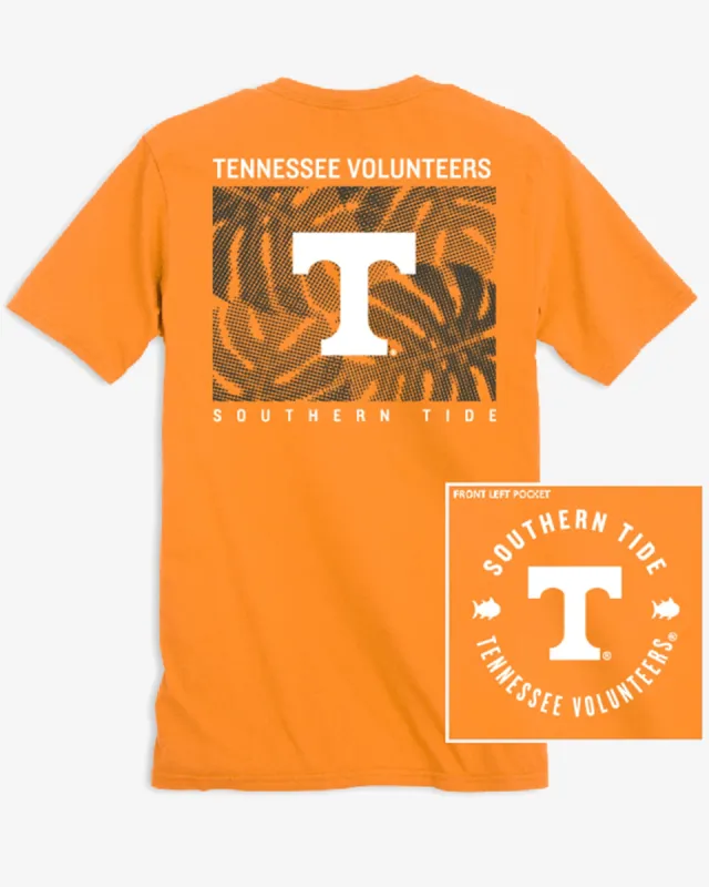 Tennessee Vols Halftone Monstera T-Shirt sold by Southern Tide