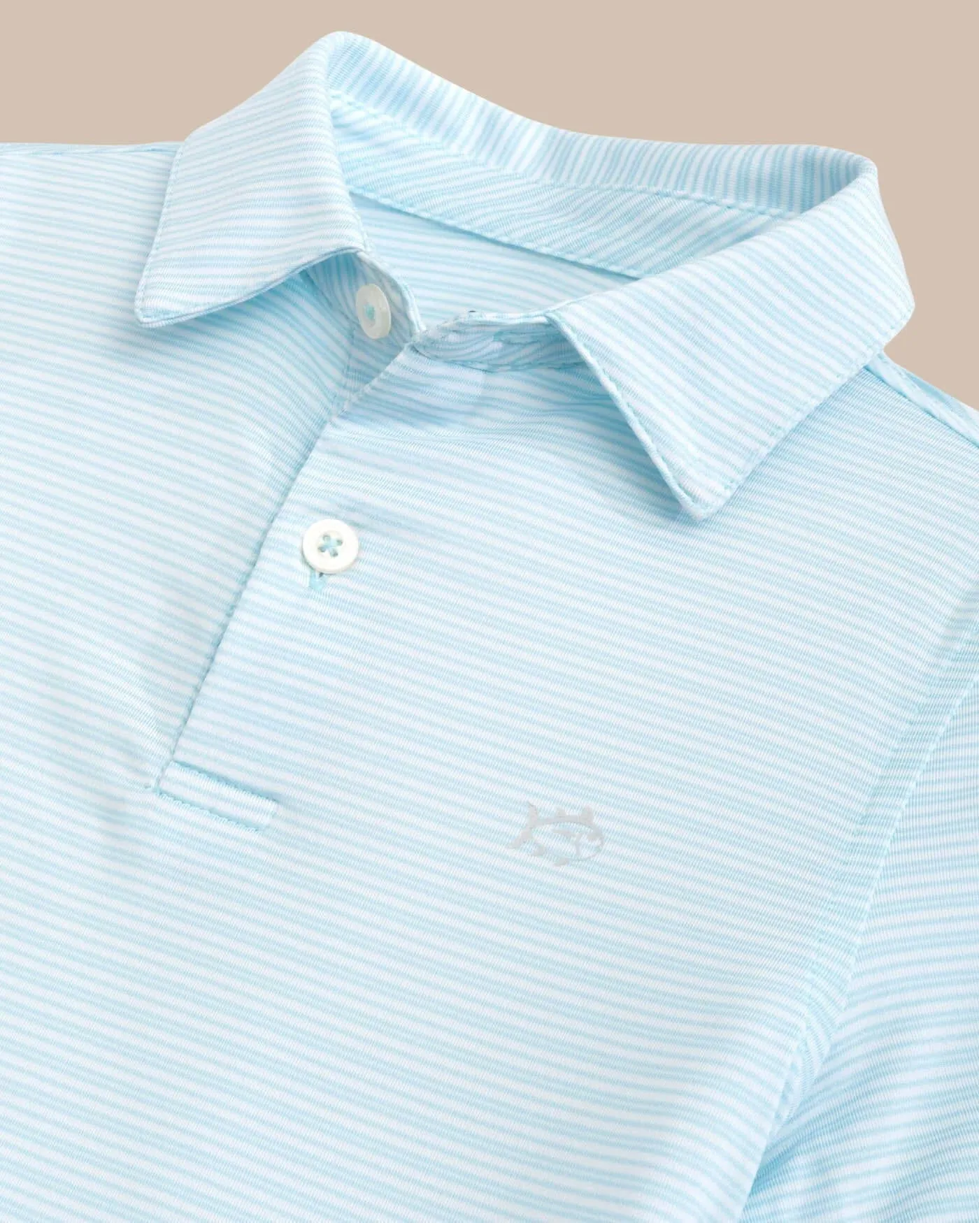 Boys Driver Camden Stripe Performance Polo sold by Southern Tide product image thumbnail 3
