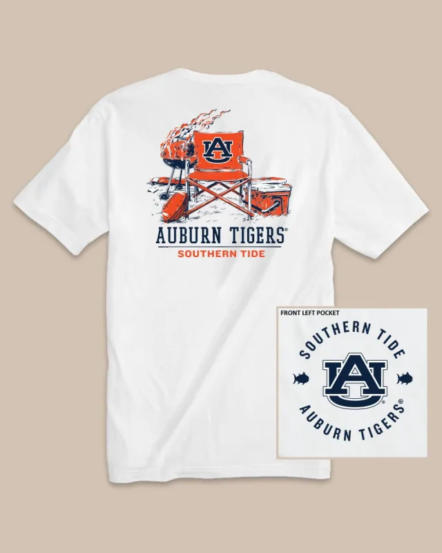 Auburn Tigers Gameday BBQ Tailgate T-Shirt sold by Southern Tide