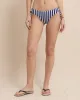 Tie Side Bikini Bottom in Seaside Adventure Stripe sold by Southern Tide