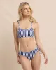 Tie Side Bikini Bottom in Seaside Adventure Stripe sold by Southern Tide