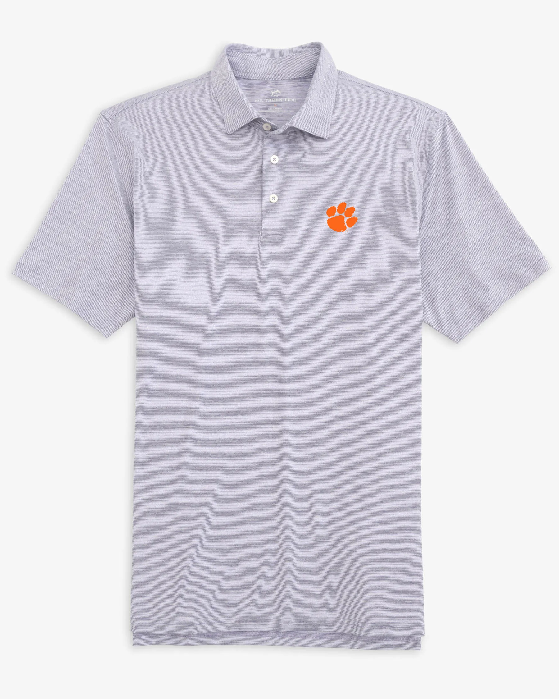 Clemson Tigers Driver Spacedye Polo Shirt sold by Southern Tide product image thumbnail 3