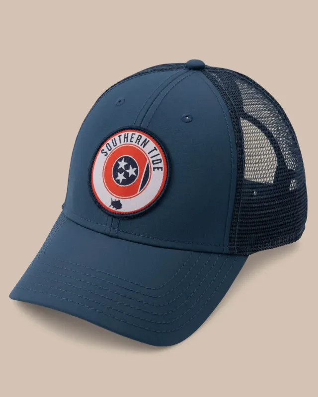Tennessee Patch Performance Trucker Hat sold by Southern Tide