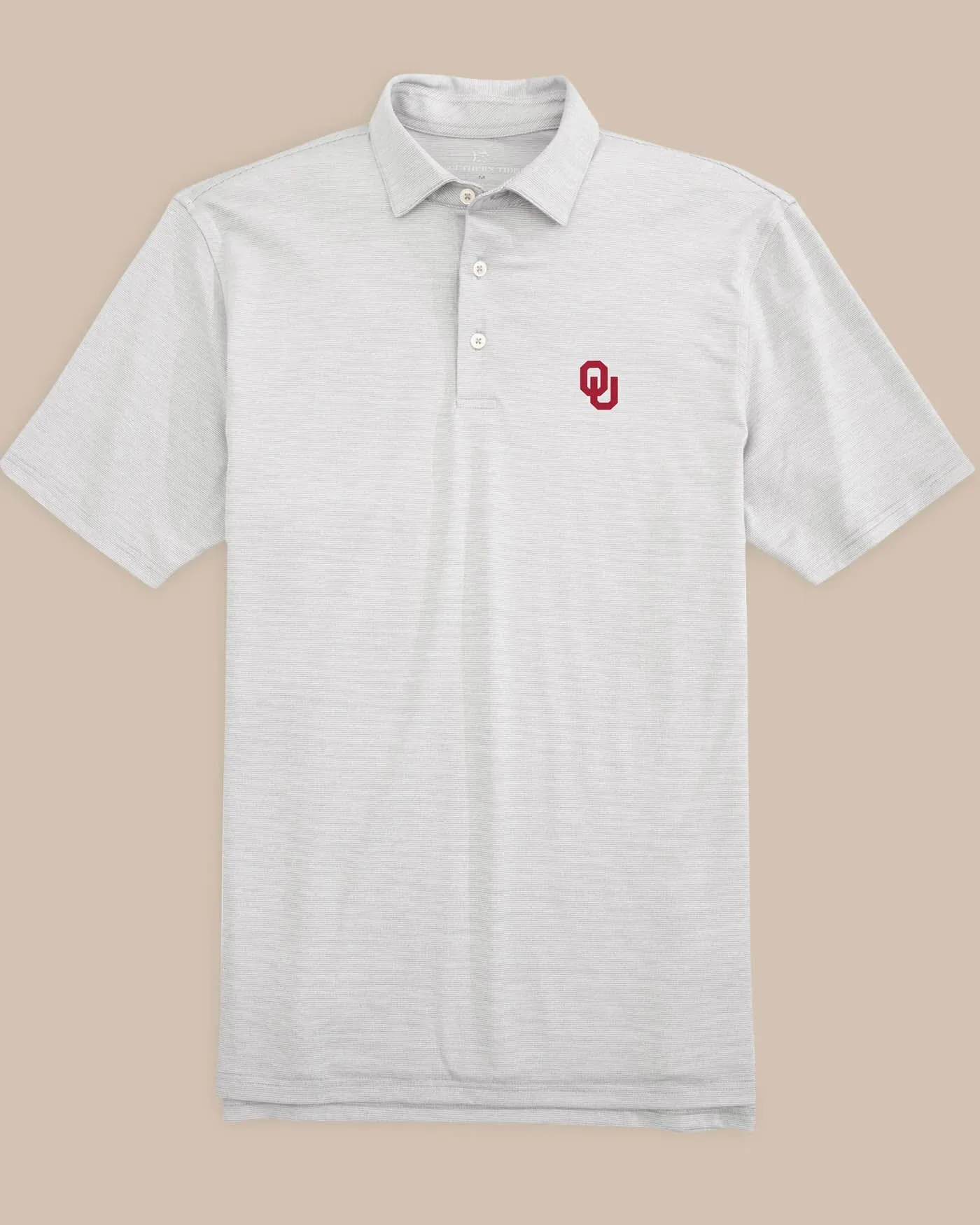 Oklahoma Sooners Driver Spacedye Polo Shirt sold by Southern Tide product image thumbnail 3