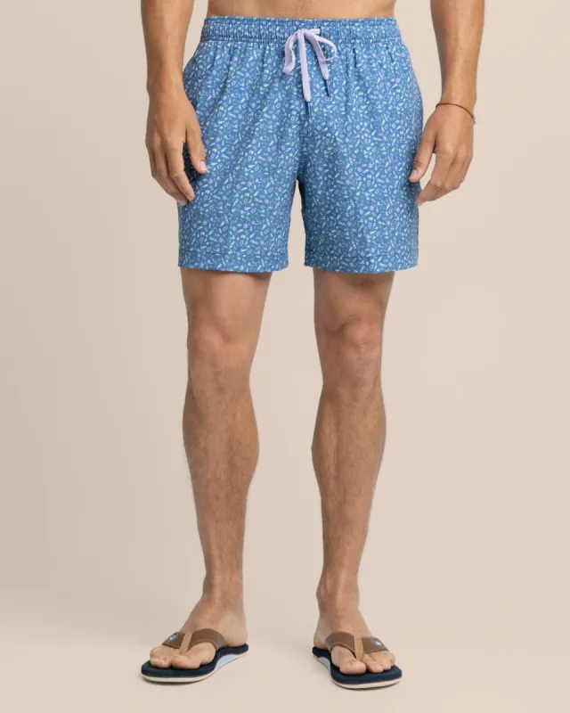 Dazed and Transfused Swim Trunk sold by Southern Tide
