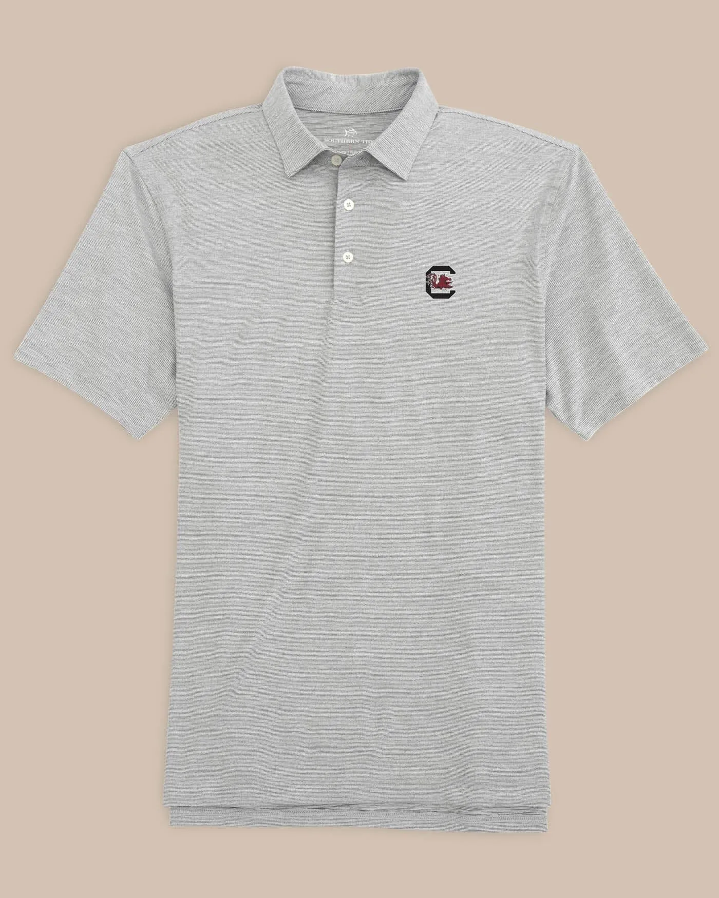 USC Gamecocks Driver Spacedye Polo Shirt sold by Southern Tide product image thumbnail 3