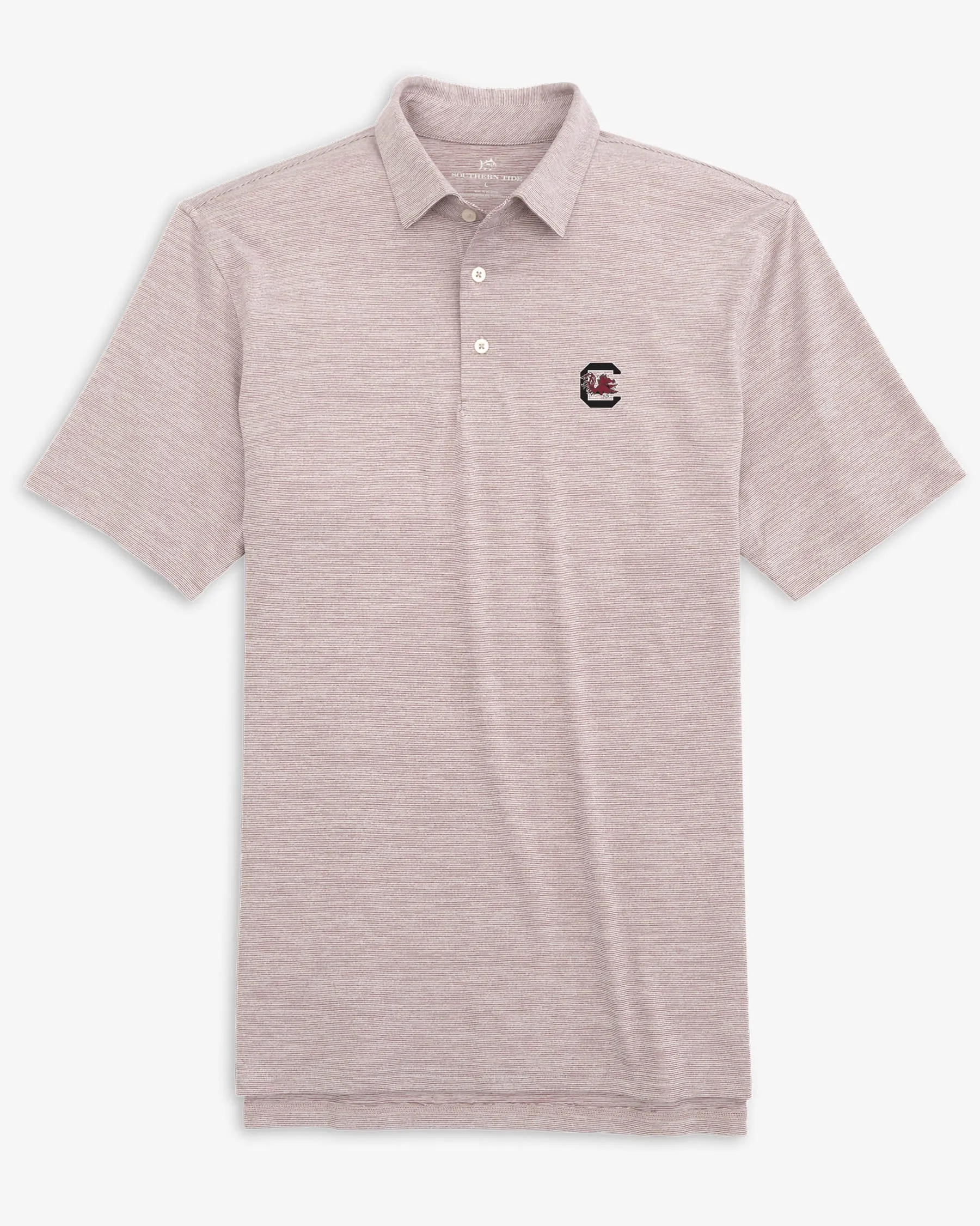 USC Gamecocks Driver Spacedye Polo Shirt sold by Southern Tide product image thumbnail 2