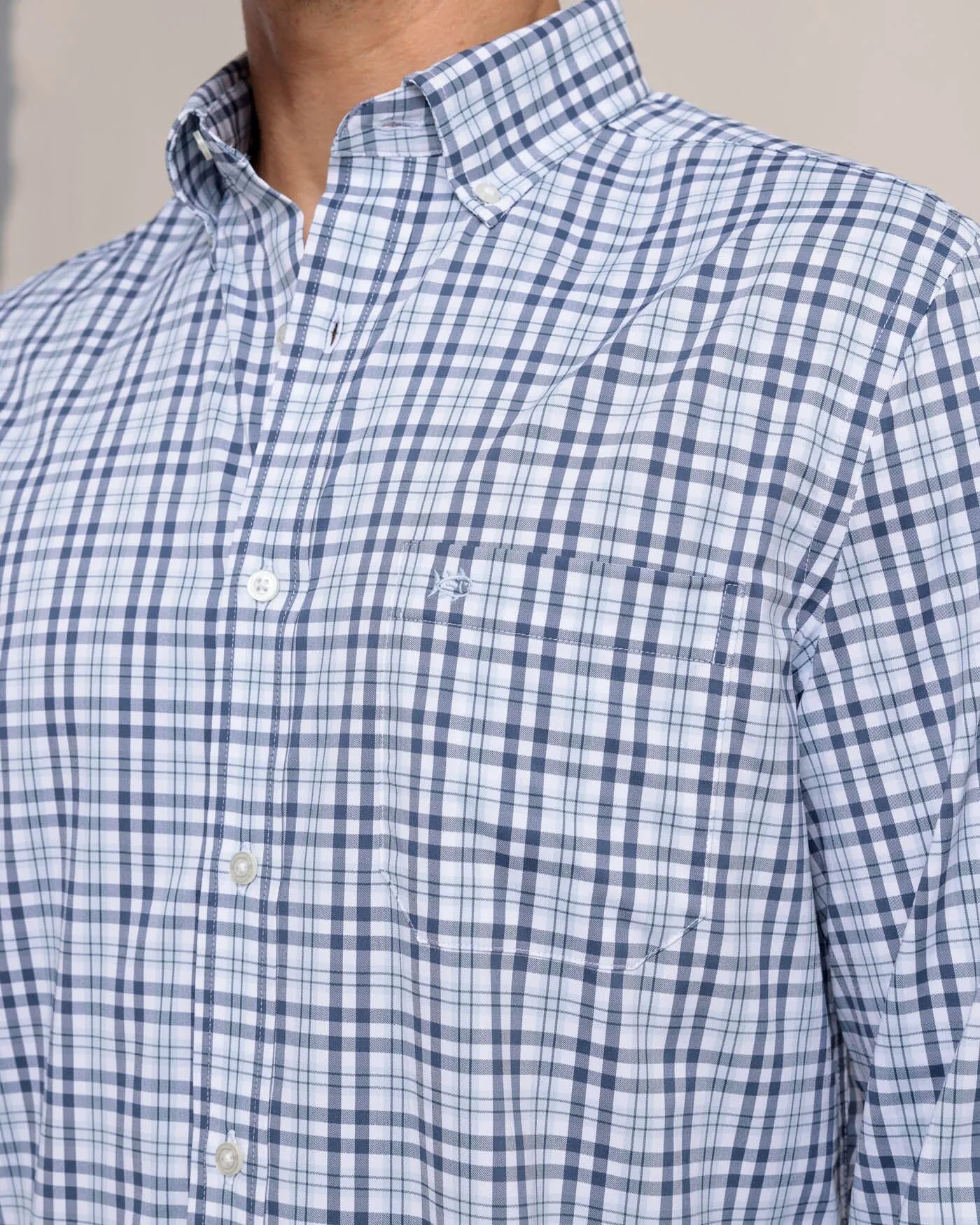 brrr°® Intercoastal Haywood Plaid Sport Shirt sold by Southern Tide product image thumbnail 2