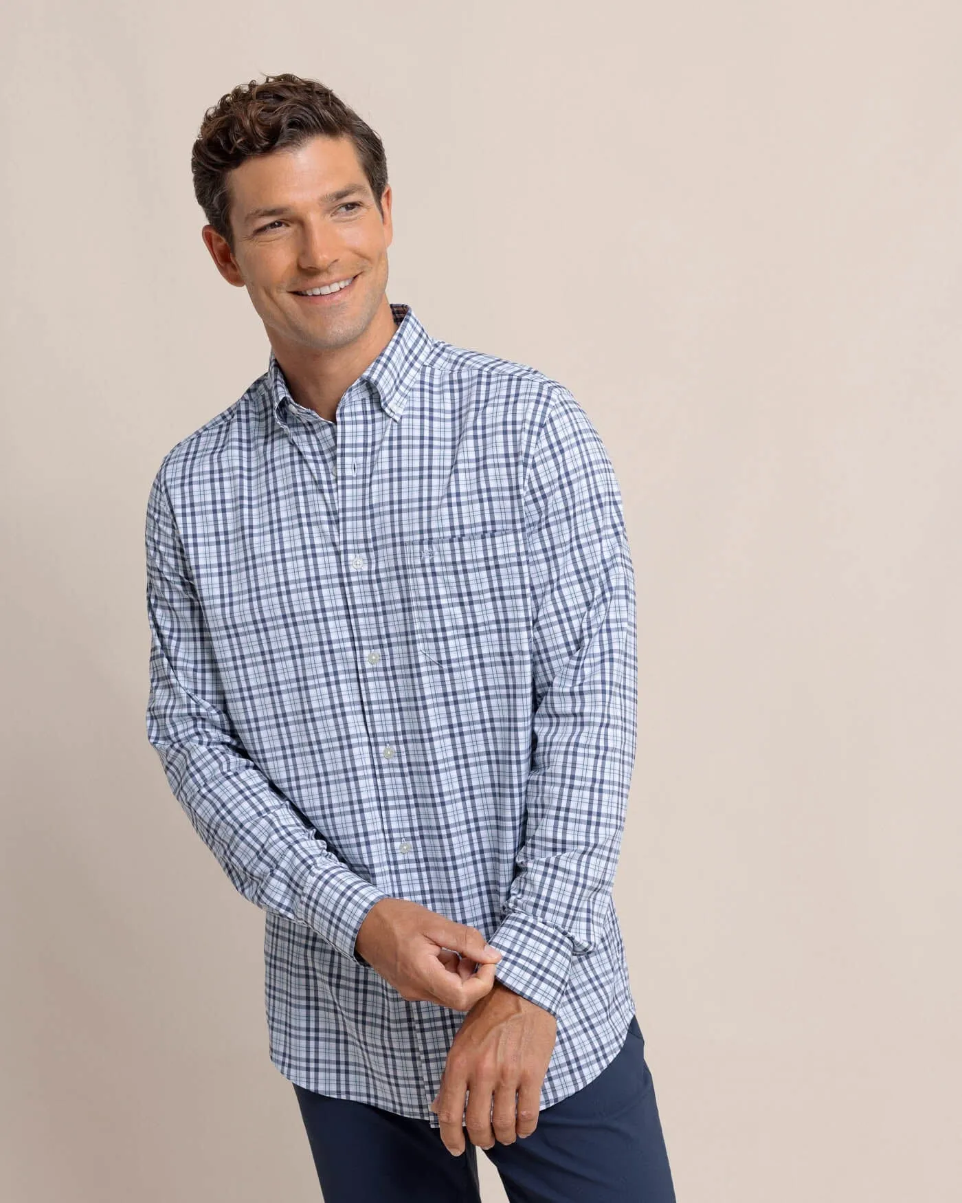 brrr°® Intercoastal Haywood Plaid Sport Shirt sold by Southern Tide