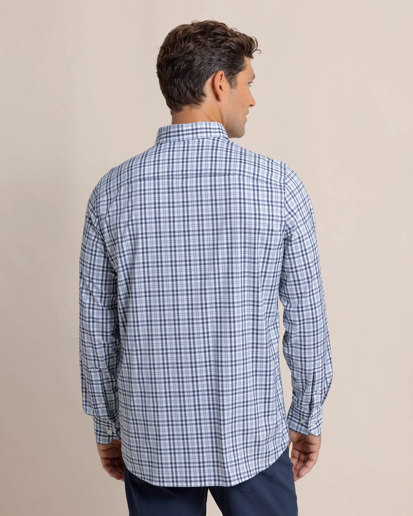 brrr°® Intercoastal Haywood Plaid Sport Shirt sold by Southern Tide product image thumbnail 4