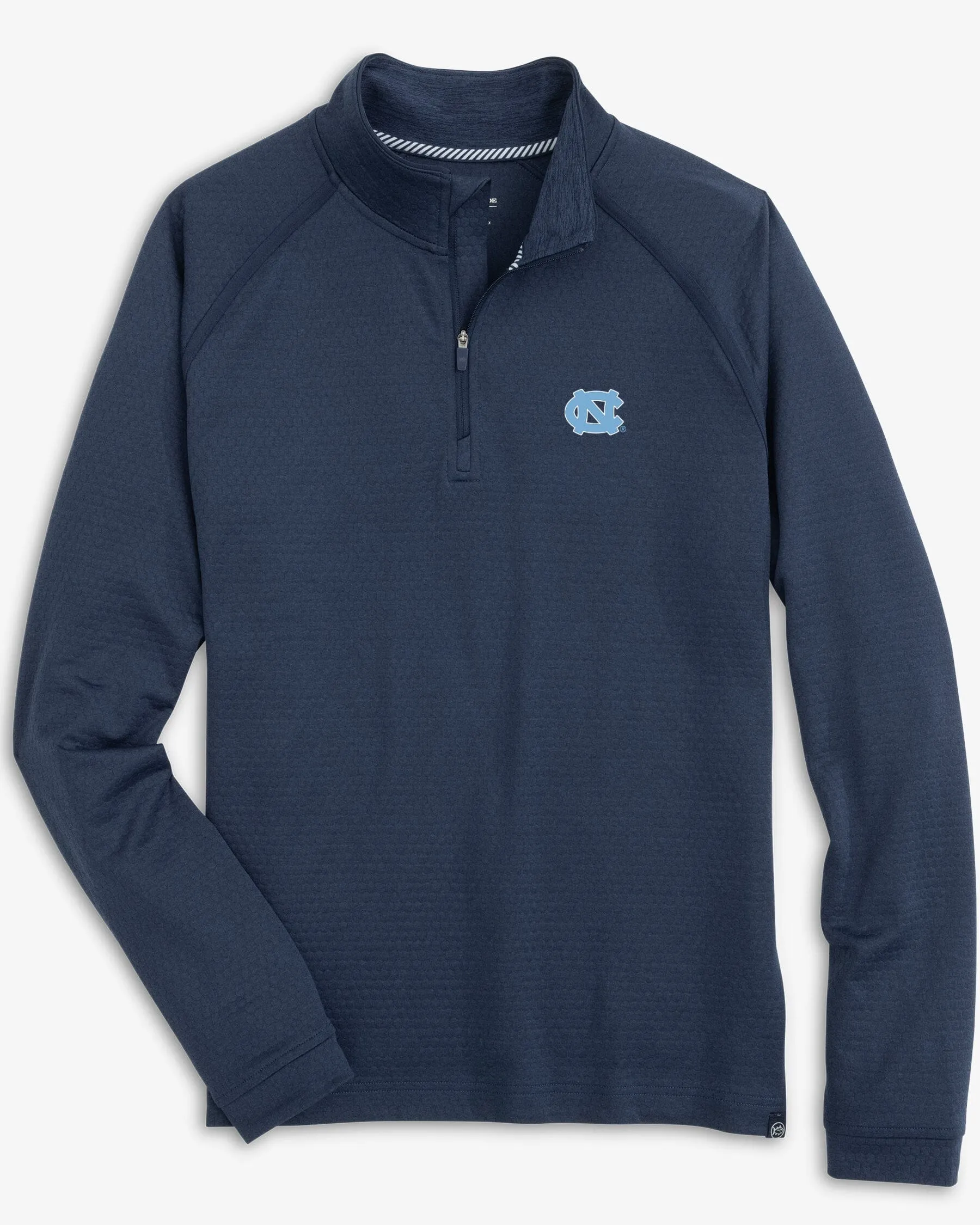 UNC Tar Heels Scuttle Heather Quarter Zip sold by Southern Tide product image thumbnail 2
