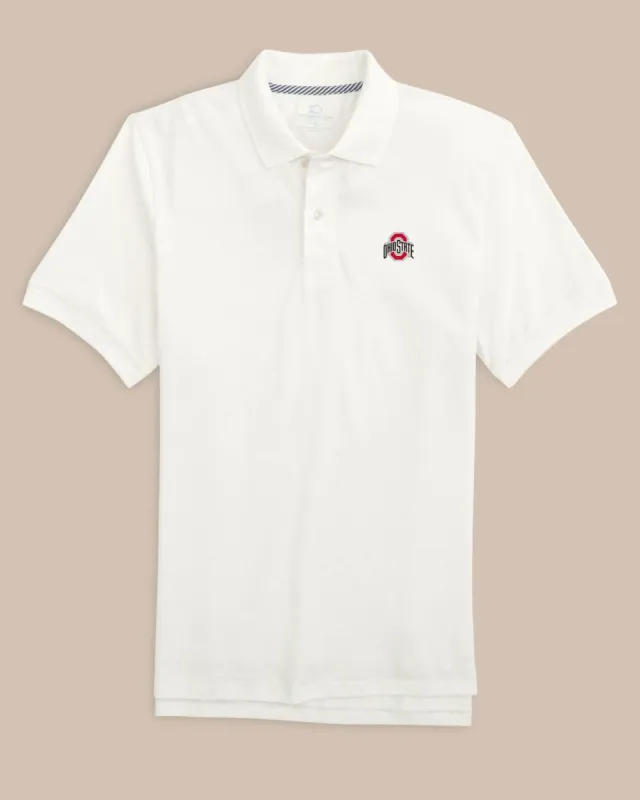 Ohio State Buckeyes Skipjack Polo sold by Southern Tide