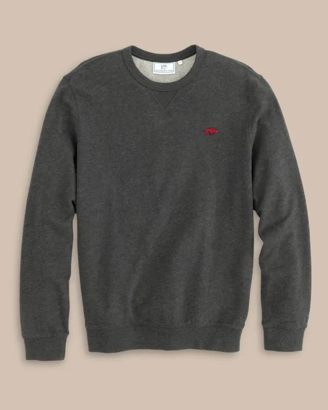 Arkansas Upper Deck Pullover Sweatshirt sold by Southern Tide