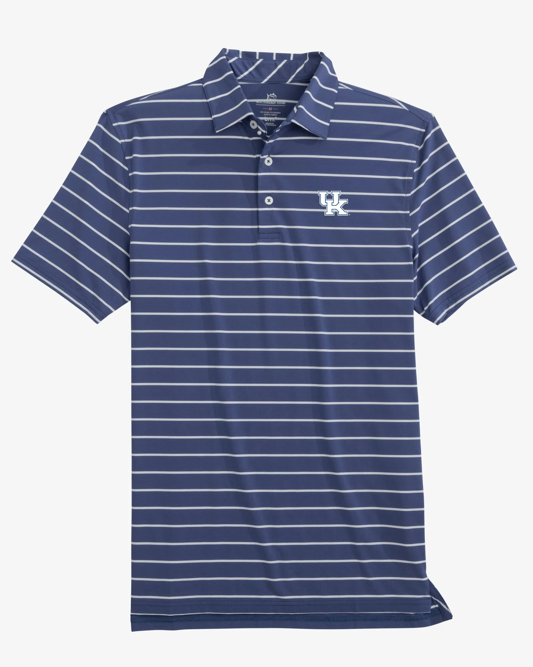 Kentucky Wildcats brrr°®-eeze Desmond Stripe Polo sold by Southern Tide product image thumbnail 4