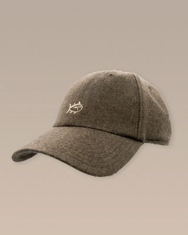 Skipjack Wool Leather Strap Hat sold by Southern Tide